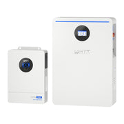WattCycle 51.2V 628Ah 32kWh Smart LiFePO4 Solar Home Energy Storage System - Active Balancing