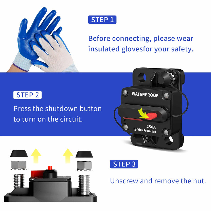 250A Circuit Breaker