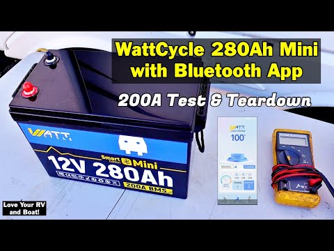 【🔥From $499.99/pack】12V 280Ah MINI LiFePO4 Battery with Bluetooth