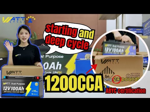 【🎣ABA Sponsor】12V 100Ah LiFePO4 Battery for Trolling Motors