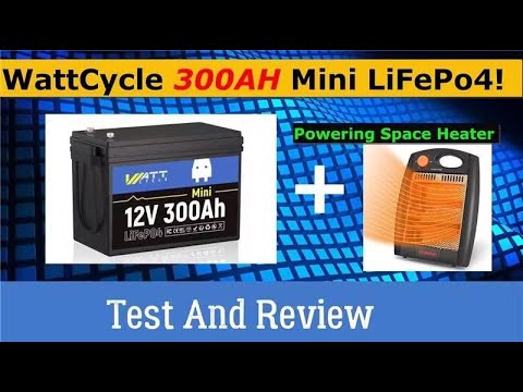 【🔥7 Day Flash Sale】12V 280Ah Mini LiFePO4 Battery