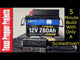 【🔥From $499.99/pack】12V 280Ah MINI LiFePO4 Battery with Bluetooth