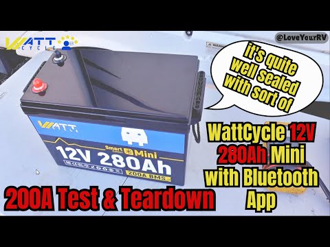 【🔥From $499.99/pack】12V 280Ah MINI LiFePO4 Battery with Bluetooth