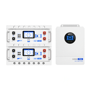 WattCycle V2.5 48V 100Ah Server Rack Lithium Battery and 12kW Split Phase Solar Inverter Bundle Kit